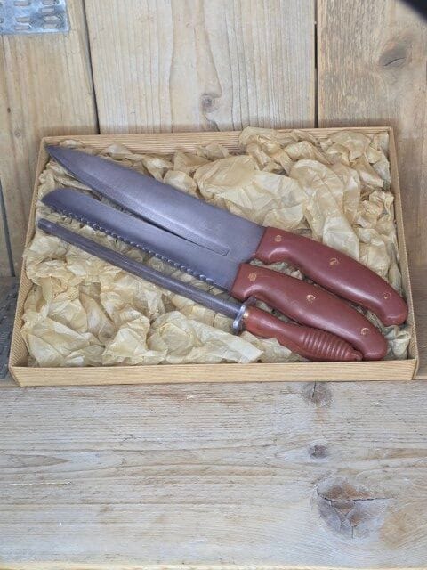 Chocing Good Beroepen Koksmes Aanzetstaal Broodmes Messenset