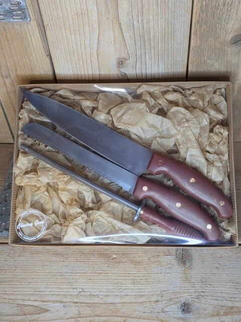 Chocing Good Beroepen Koksmes Aanzetstaal Broodmes Messenset