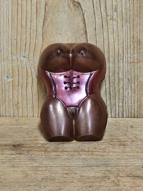 Chocing Good Chocoladecorset Corset Chocoladecadeau Erotisch Verrassend cadeau