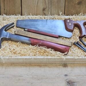 Chocing Good Beroepen Timmerman Handzaag Zaag klauwhamer Spijkers Timmermansduimstok Timmermanspotlood